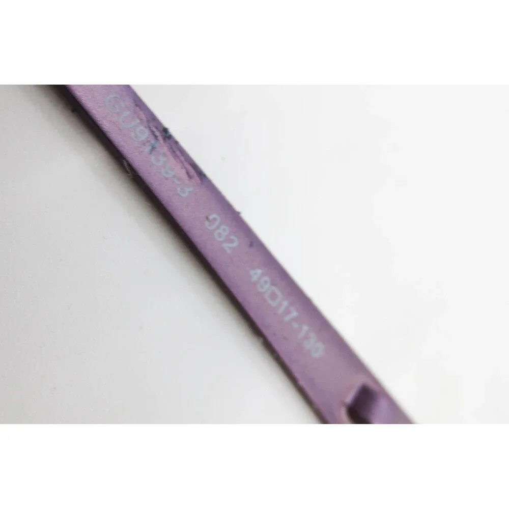 Guess GU9139-B 082 Purple Rectangular Metal Eyeglass Frames 49-17-130